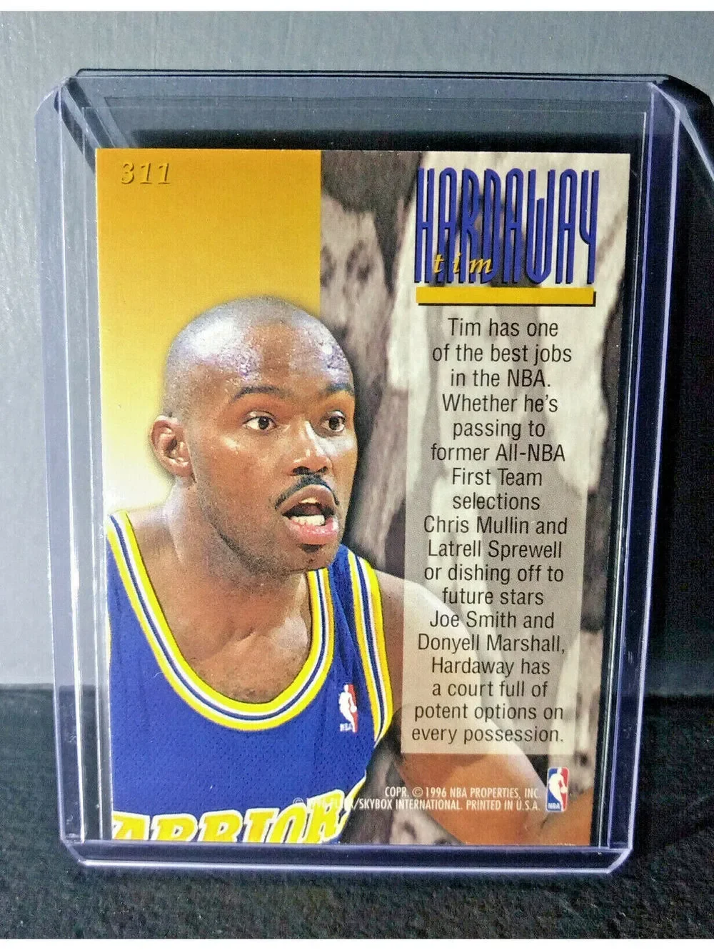 1995-96 Tim Hardaway #311 Ultra Encore Basketball Card